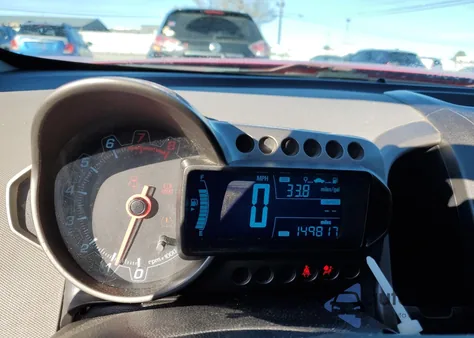 2016 Chevrolet Sonic Lt from USA, damaged, VIN 1G1JD5SH3G4154013